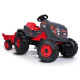 SMOBY Tracteur a pédales Stronger XXL + Remorque