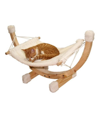 Hamac Siesta Blanc Pour Chat