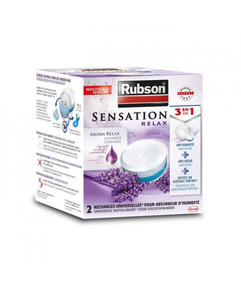 RUBSON Sensation 2 power tabs 3en1 lavande *6