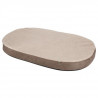 KERBL Matelas a mémoire de forme oval - 100 x 65 x 8 cm - Pour chien