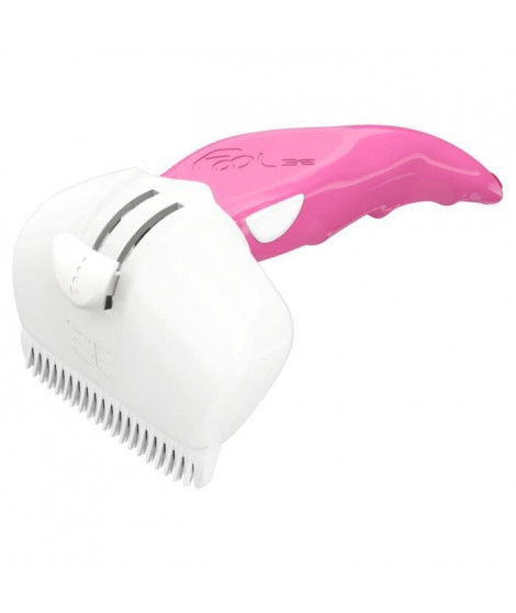 FoOLEE Brosse Easee Small - Taille M - Rose - Pour chien