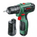 BOSCH Perceuse-visseuse EasyDrill 1200, 2 batteries 1,5 Ah