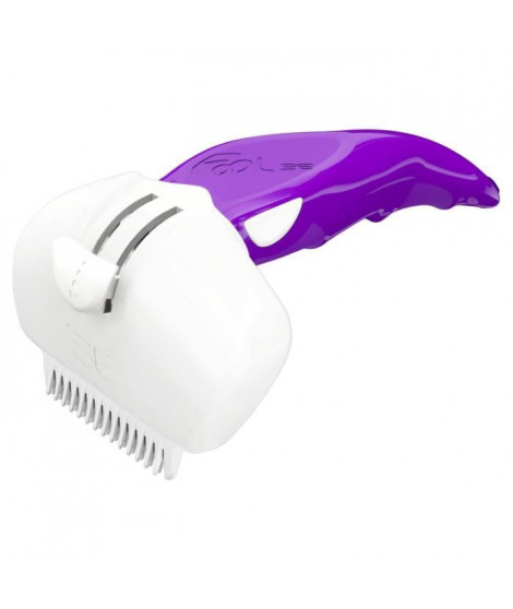 FoOLEE Brosse Easee - Taille S - Violet - Pour chat
