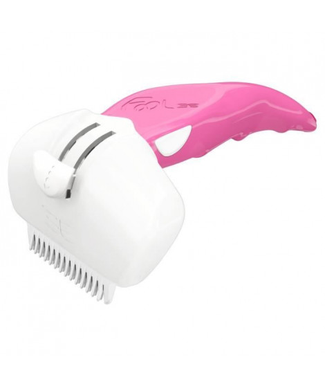 FoOLEE Brosse Easee - Taille S - Rose - Pour chat