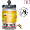 PELFORTH Fût de biere Blonde - Compatible Beertender - 5 L