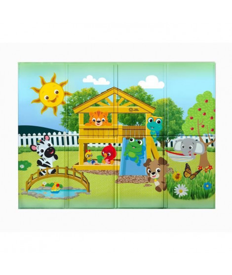 BABY EINSTEIN Tapis d'éveil enroulable Anytime Playground -119,38 x 88,9 cm - Multicolore