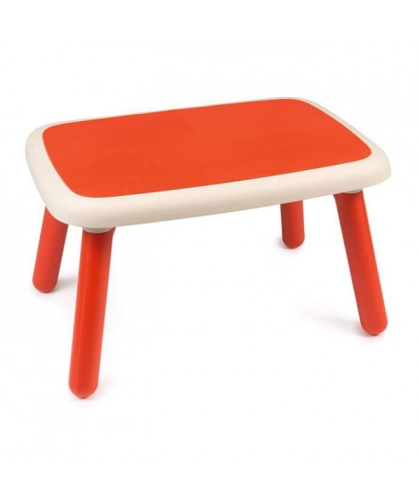 SMOBY - Kid Table Intérieure / Extérieure Rouge