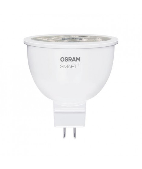 OSRAM Smart+ Spot LED Connectée - GU5.3 Dimmable Blanc Chaud/Froid 5W (35W) - Pilotable via une passerelle Zigbee