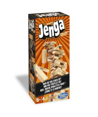 HASBRO GAMING - Jenga - Jeu de Société, Jeu d'adresse