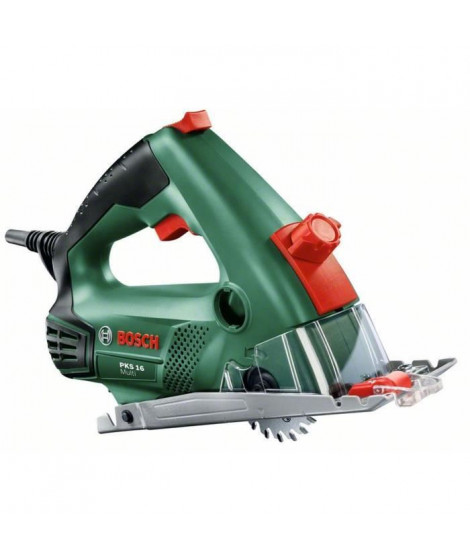 BOSCH Scie circulaire PKS 16 Multi 400W + 3 lames