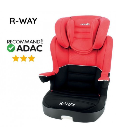 NANIA Rehausseur dossier R way luxe  Groupe 2-3 - Rouge