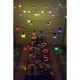 LOTTI Guirlande lumineuse d'été LED - 10 m - Ø50 x H60 mm - Multicolore