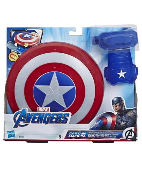 AVENGERS END GAME - Bouclier Magnétique et Gant de Captain America - Coffret Marvel Avengers