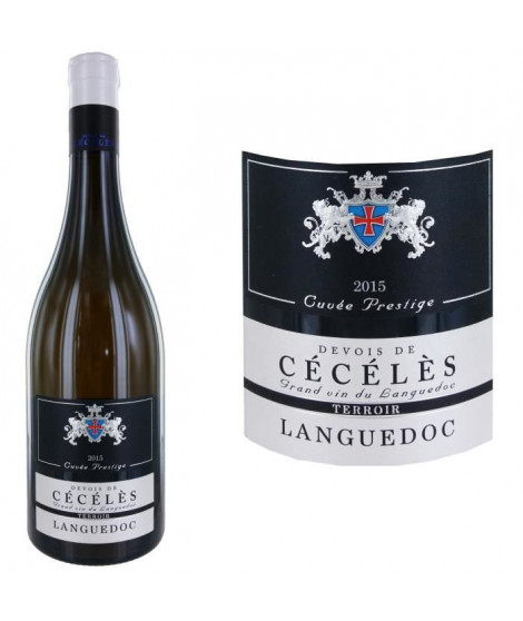 Devois de Cécéles 2015 Languedoc - Vin blanc du Languedoc-Roussillon