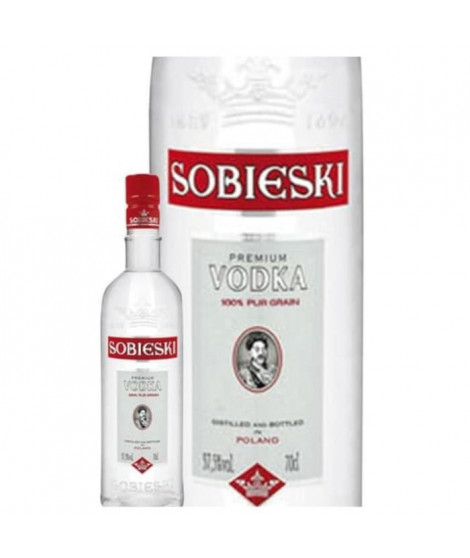 Vodka 37°5 Sobieski 70cL