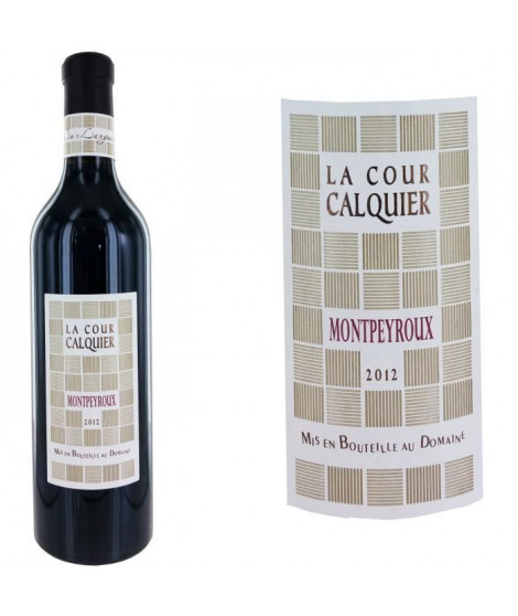 La Cour Calquier 2012 Montpeyroux - Vin rouge du Languedoc-Roussillon