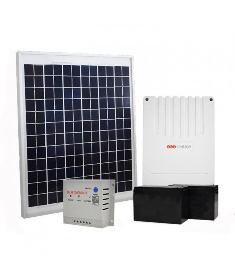 SCS SENTINEL Kit solaire pour motorisation de portail et garage 20 W