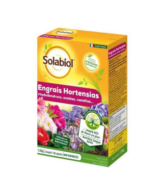 SOLABIOL SORHOY15 Engrais Hortensias, Rhododendrons - 1,5 Kg