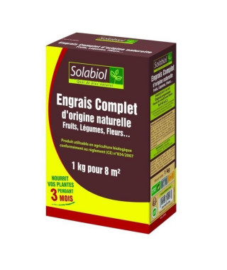 SOLABIOL - Engrais Complet - Etui 1 Kg - UAB