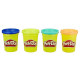 Play-Doh  4 pots de Pâte A Modeler - Couleurs Nature - 112 g chacun