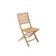 Ensemble de jardin en eucalyptus FSC - 1 table et 6 chaises pliantes - 160x90x74cm