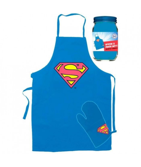 WTT DC COMICS SUPERMAN - Set Tablier et Gant de cuisine