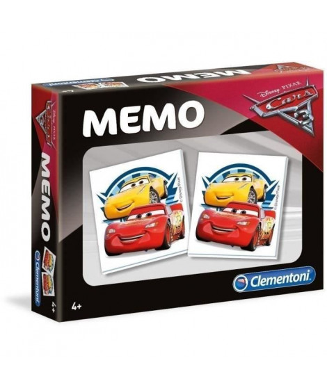 CLEMENTONI Super Mémo - Cars 3 - Jeu de mémorisation