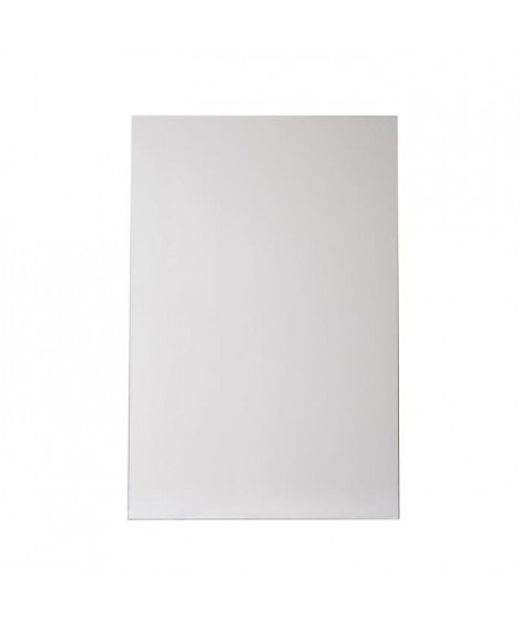 NORDLINGER PRO Plaque composite - Aluminium - 80 x 120 cm 3/0,15 mm - Blanc