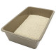 TYROL Bac a litiere - Avec rebord - 39 x 24 x 11 cm - Pour chat