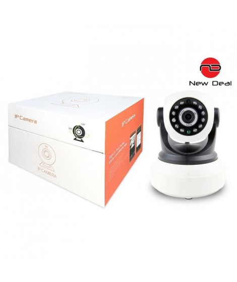 NEW DEAL Caméra de surveillance IP HD motorisée