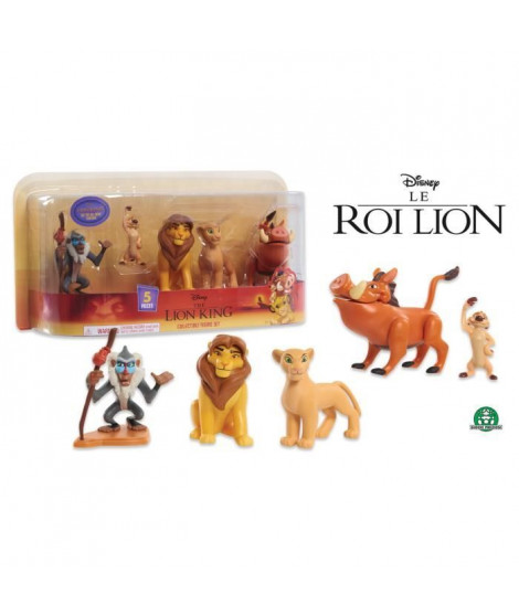 LE ROI LION - Coffret 5 figurines