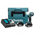 MAKITA Boulonneuse a chocs 18V Li-Ion (2x 5,0Ah) dans coffret MakPac DTW251RTJ