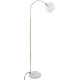 Lampadaire arc - E27 - 40 W - H. 150 cm - Doré