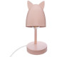 Lampe Oreilles en métal - E14 - 25 W - H. 31 cm - Rose