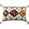 Coussin Berbere Color - 30 x 50 cm - Blanc