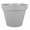 EDA Pot rond Toscane - 60 cm - 76 L - Gris béton