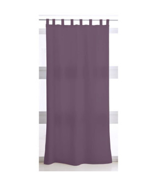 Rideau a Pattes 140X260 uni violet