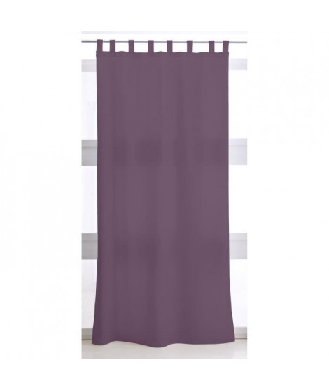 Rideau a Pattes 140X260 uni violet