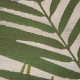 Tapis de salon tropical - 100 x 150 cm - Vert