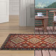 Tapis de salon Kilim - 100 x 150 cm - Rouge