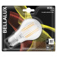 BELLALUX Lot de 6 Ampoules LED Standard clair fil 6,5W60 E27 chaud
