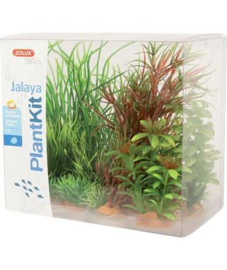 ZOLUX Kit de 6 plantes artificielles Jalaya N4 - Pour aquarium
