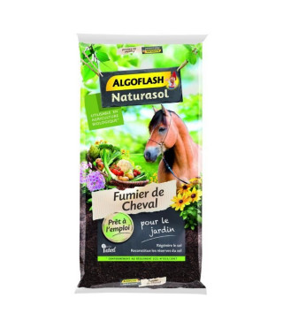 ALGOFLASH NATURASOL Fumier de cheval - 15kg