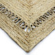 Tapis DECO Jute 120x170 cm - Vague Dentelle