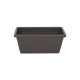 ARTEVASI Jardiniere Venezia Xl - 30 x 60 x H 26,5 cm - 30 L - Gris anthracite