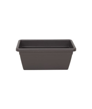 ARTEVASI Jardiniere Venezia Xl - 30 x 60 x H 26,5 cm - 30 L - Gris anthracite