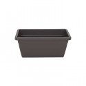 ARTEVASI Jardiniere Venezia Xl - 30 x 60 x H 26,5 cm - 30 L - Gris anthracite