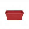 ARTEVASI Jardiniere Venezia Xl - 30 x 60 x H 26,5 cm - 30 L - Rouge foncé