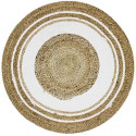 Tapis Funny - Ø 70 cm - Cercle blanc