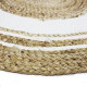 Tapis Funny - Ø 70 cm - Cercle blanc